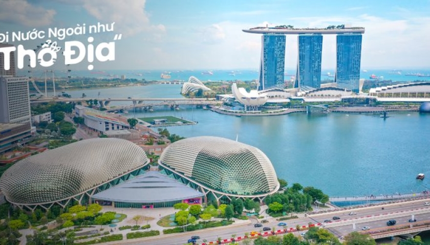 Tour Singapore 4N3Đ [GARDENS BY THE BAY - FLORAL FANTASY DOME - MADAME TUSSAUDS - CHÙA RĂNG PHẬT - 01 NGÀY TỰ DO]